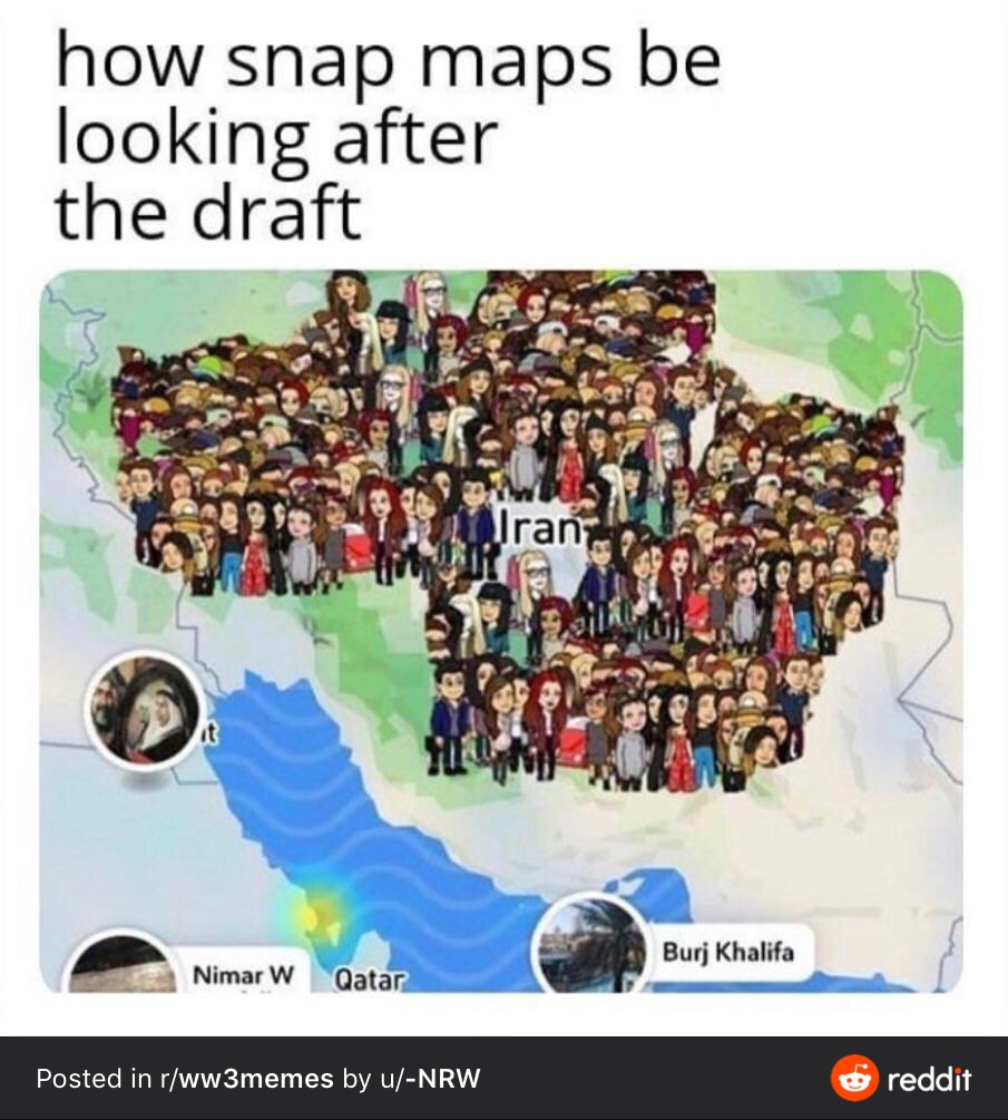 how snap maps be looking after the draft Burj Khalifa Nimar W Qatar Posted in rww3memes by uNrw reddit