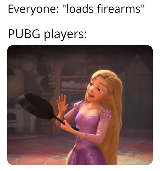 photo caption - Everyone "loads firearms" Pubg players