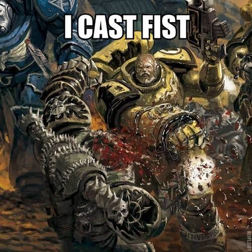 warhammer 40k i cast fist