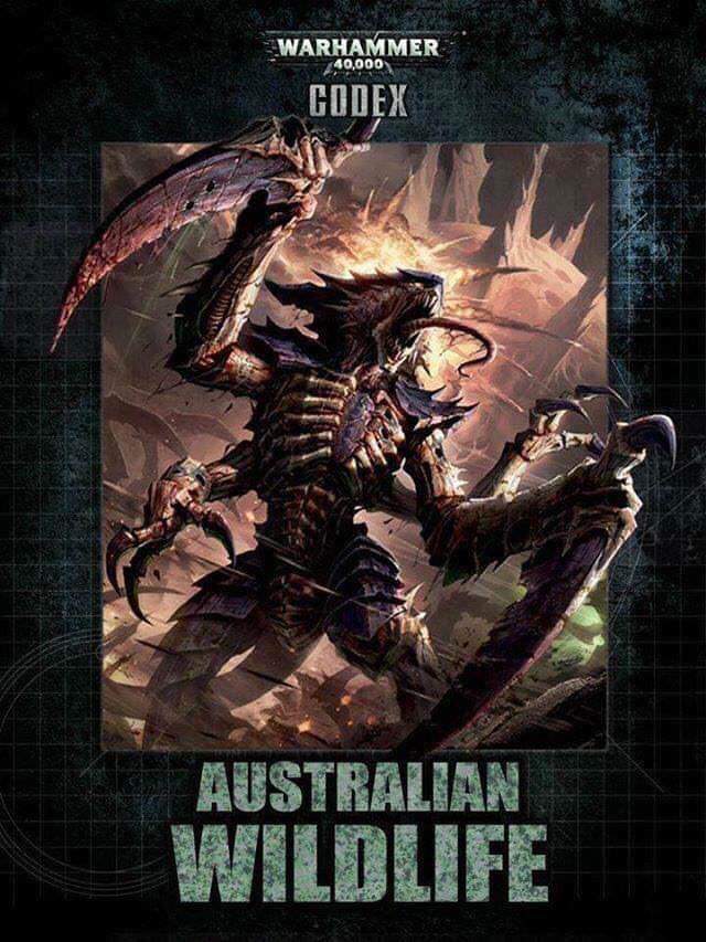 codex australian wildlife - Warhammer 40,000 Httex Australian Wildlife