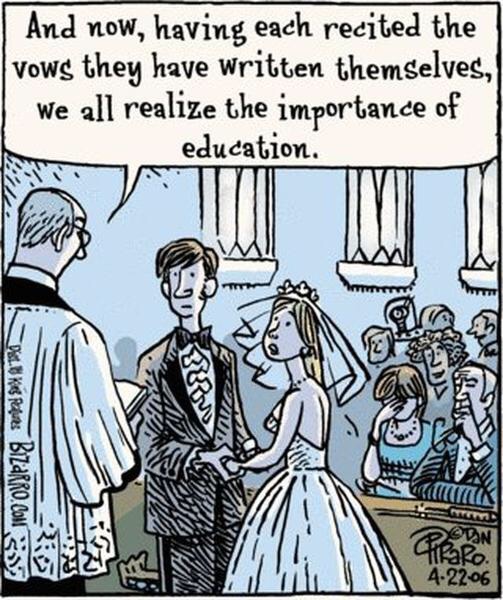 wedding bizarro comic - And now, having each recited the vows they have written themselves, We all realize the importance of education Stoic Pesto e produt Bizarro.Coms Clk Be Odn Hikaro 4.2206