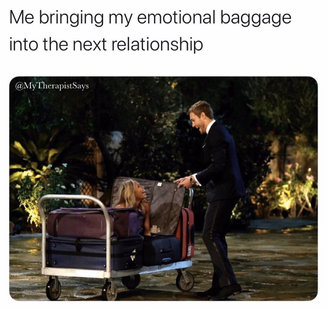human behavior - Me bringing my emotional baggage into the next relationship