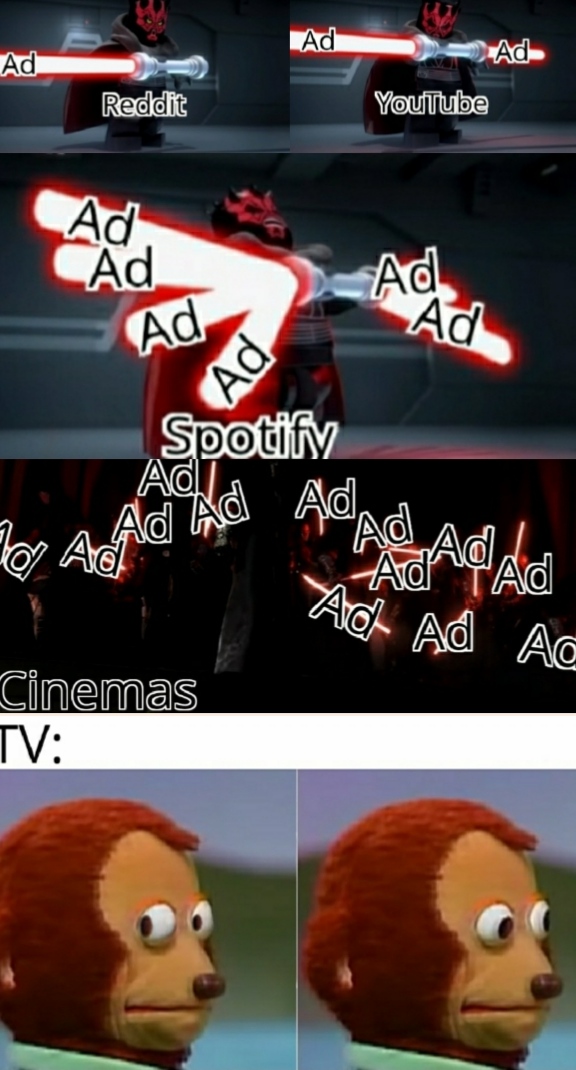 pokemon sword and shield memes - Ad Ad Ad Ad Reddit YouTube Ad Cad And Ad Ad Spotify Ad Ad for A Ad Ad Aa Cinemas Tv