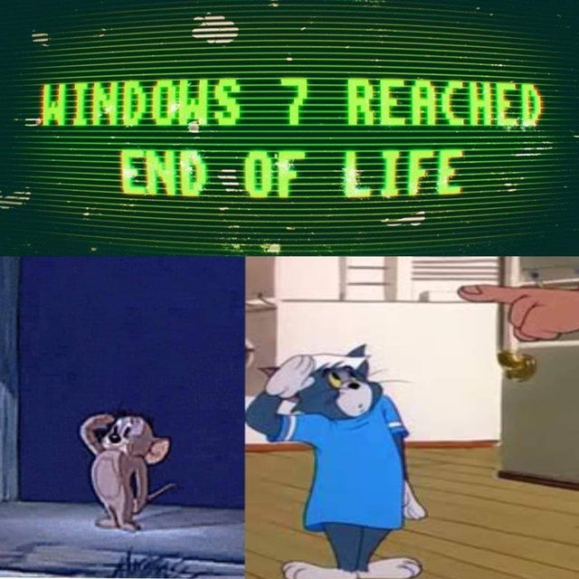 cartoon - Windows Reached End Of Life