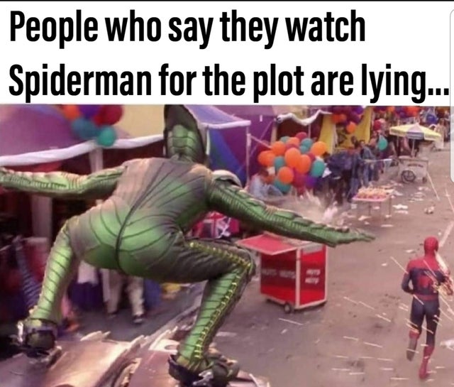 green goblin thicc - People who say they watch Spiderman for the plot are lying...