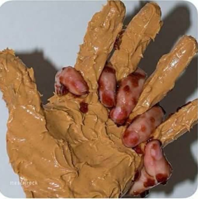 peanut butter and jelly hands - mereck