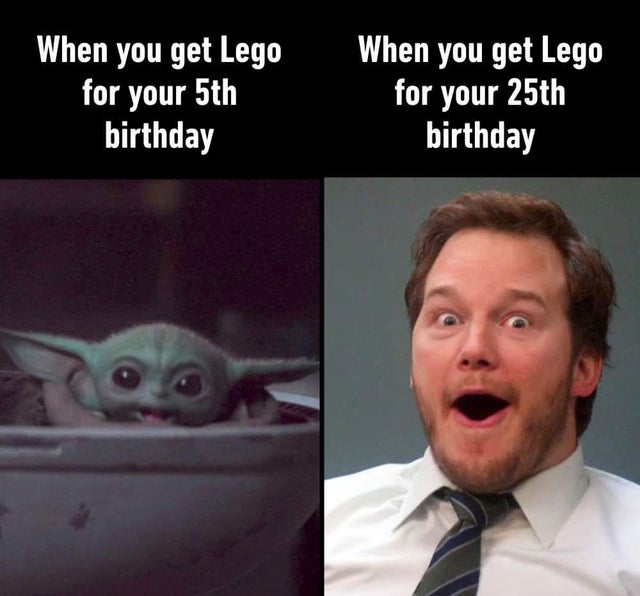 storm youtube headquarters - When you get Lego for your 5th birthday When you get Lego for your 25th birthday