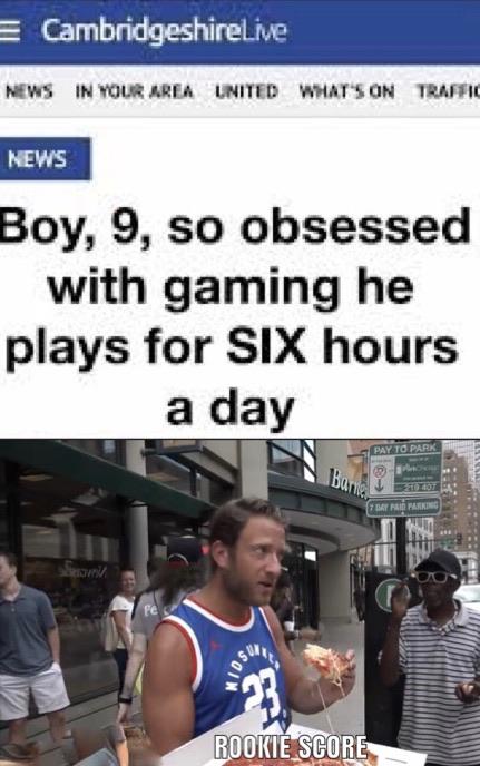 boy so obsessed with gaming he plays - CambridgeshireLive News In Your Area United What'S On Traffk News Boy, 9, so obsessed with gaming he plays for Six hours a day Pay To Park Bu Bayi Pane Rookie Score