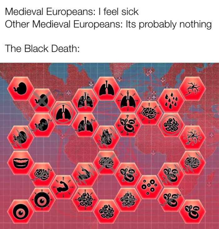 diagnose you with dead - Medieval Europeans I feel sick Other Medieval Europeans Its probably nothing The Black Death 000 323 0 ou