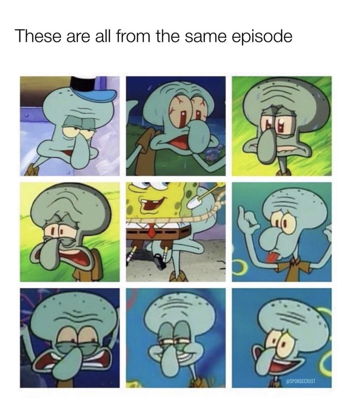 these are all from the same episode - These are all from the same episode