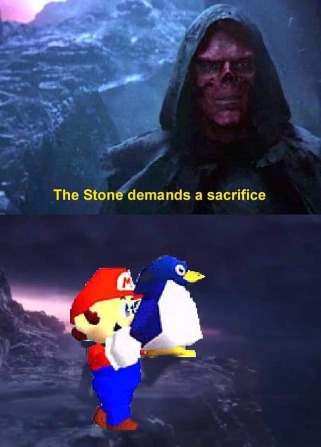 demands a sacrifice - The Stone demands a sacrifice
