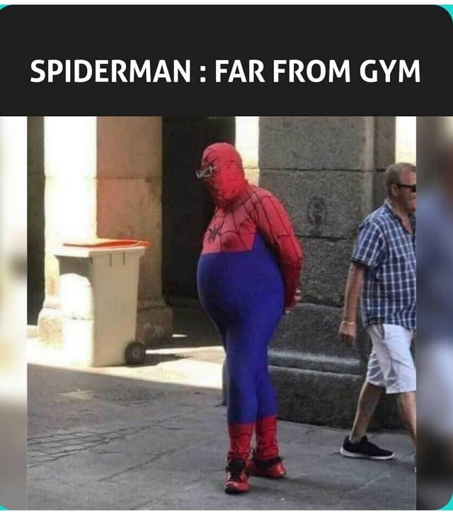 spider man meme - Spiderman Far From Gym