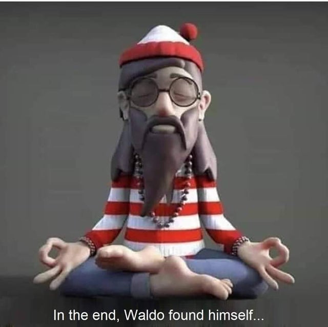 end waldo found himself - In the end, Waldo found himself...