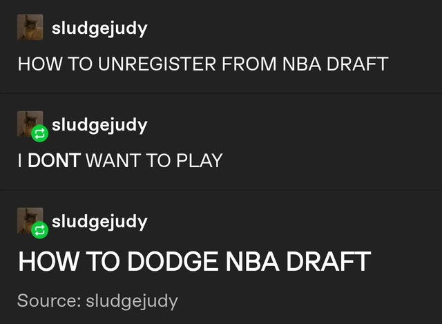 multimedia - sludgejudy How To Unregister From Nba Draft sludgejudy I Dont Want To Play sludgejudy How To Dodge Nba Draft Source sludgejudy