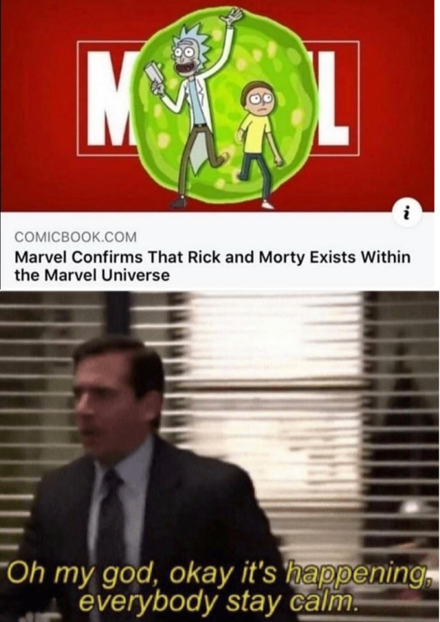 golden globes 2020 memes - Ml Comicbook.Com Marvel Confirms That Rick and Morty Exists Within the Marvel Universe Oh my god, okay it's happening, everybody stay calm.