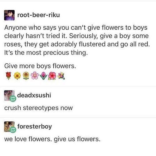 writing prompts alien - rootbeerriku Anyone who says you can't give flowers to boys clearly hasn't tried it. Seriously, give a boy some roses, they get adorably flustered and go all red. It's the most precious thing. Give more boys flowers. deadxsushi cru