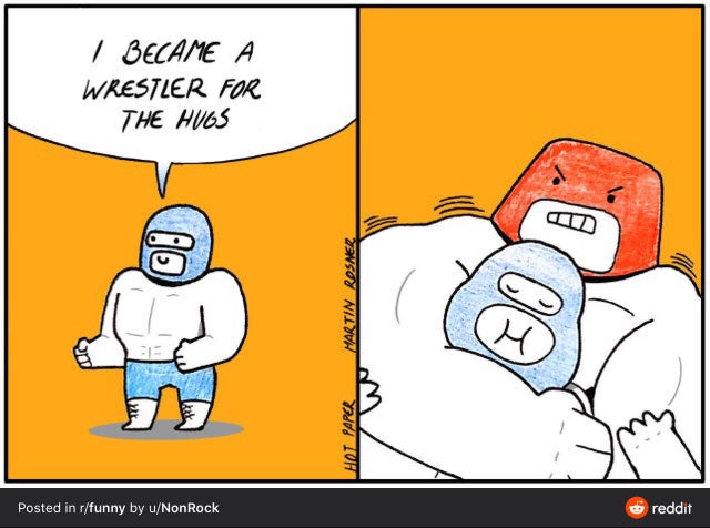cartoon - I Became A Wrestler For The Hvos Martin Rosner Hot Paper Posted in rfunny by uNonRock reddit