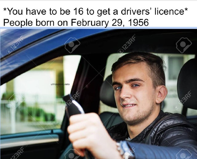 glass - You have to be 16 to get a drivers' licence People born on 123RF 125RE uimpubereaks 123RF >23RF