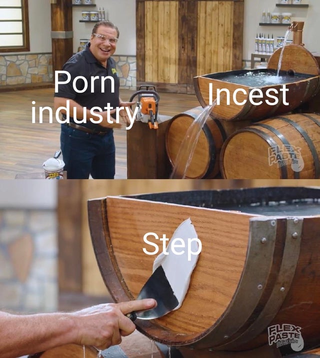 Internet meme - Porn industry Incest Step