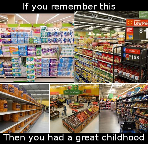 supermarket - 'If you remember this Low Pria 17 Hes 198 Al The Prodice In Then you had a great childhood