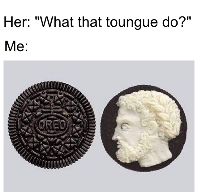 she asks about my tongue game - Her What that toungue do? Me 03