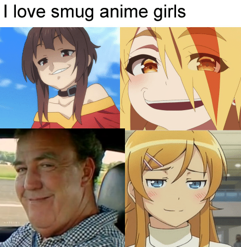 anime - I love smug anime girls