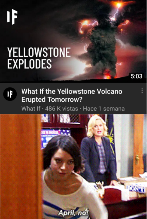 poster - Yellowstone Explodes What If the Yellowstone Volcano Erupted Tomorrow? What If 486 K vistas. Hace 1 semana Va April, no!