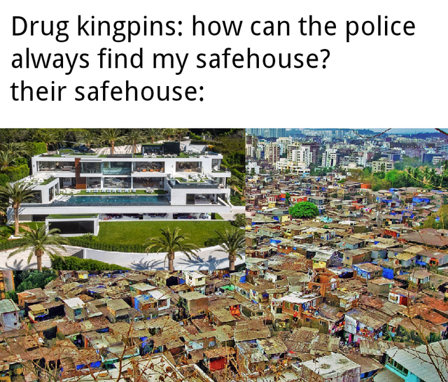 suburb - Drug kingpins how can the police always find my safehouse? their safehouse