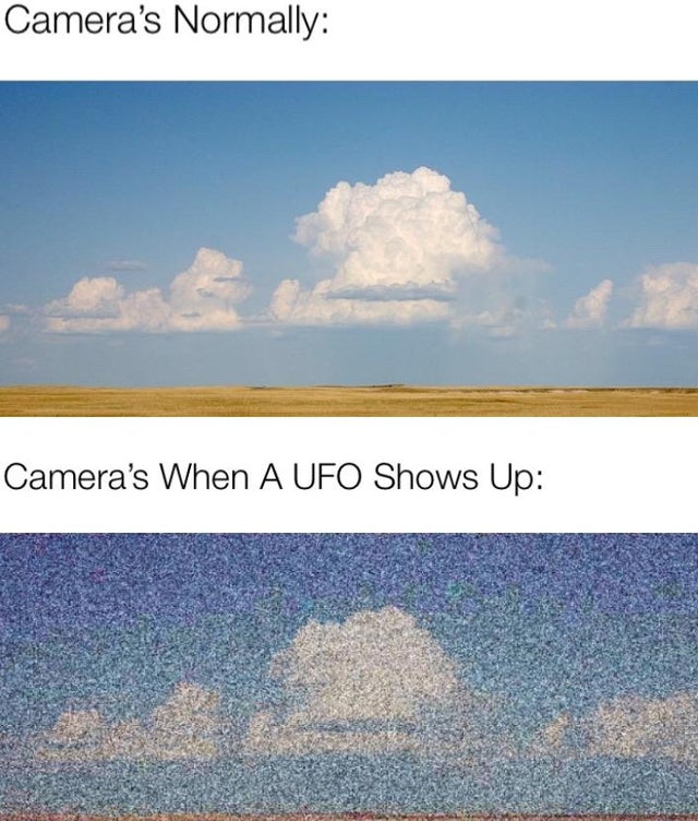 horizon - Camera's Normally Camera's When A Ufo Shows Up