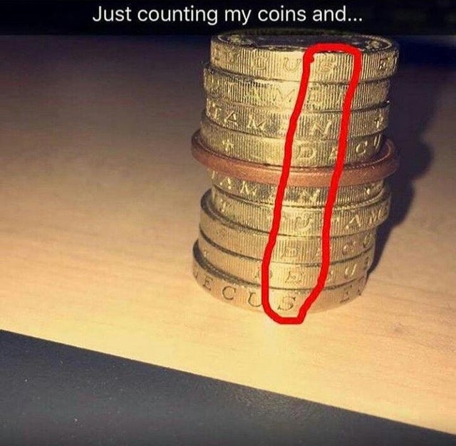 smooth send nudes - Just counting my coins and...