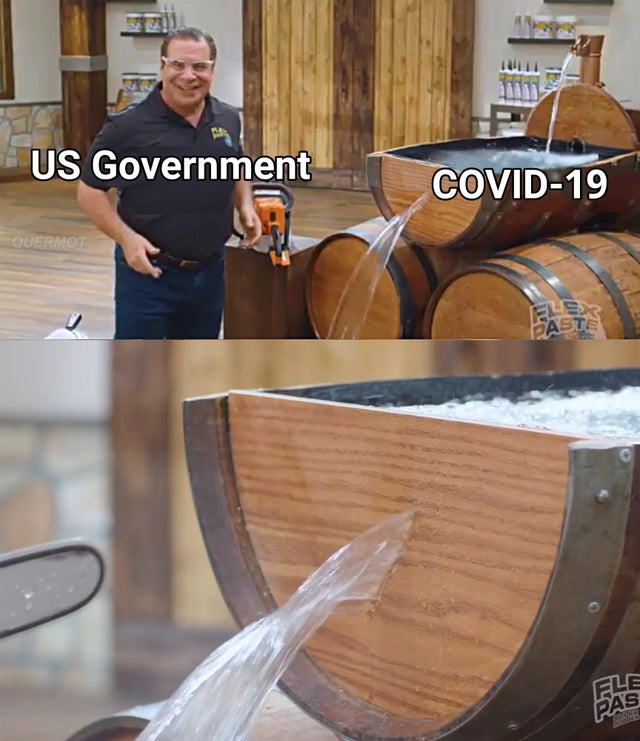 flex paste meme - Us Government Covid19 Quermot