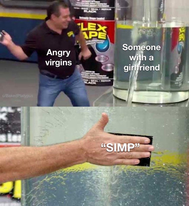 zoom coronavirus meme - Lex 1P Angry virgins Someone with a girlfriend uBaked Platypus "Simp"