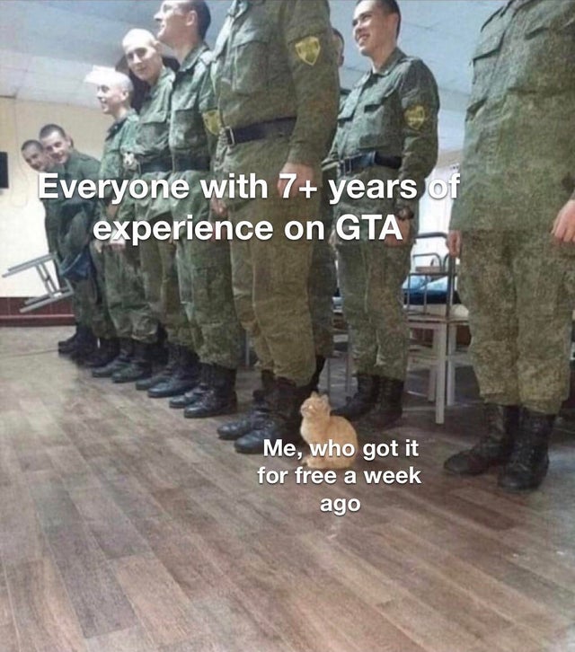pvt mittens - Everyone with 7 years of experience on Gta Me, who got it for free a week ago