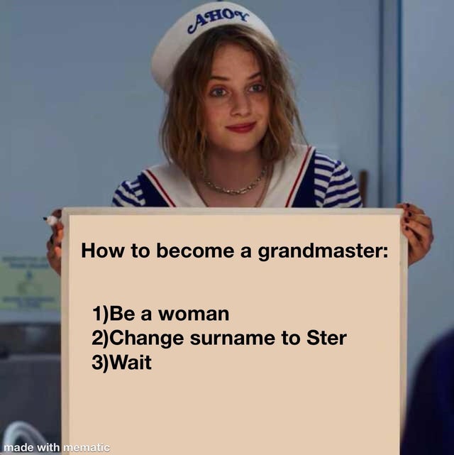 tammy thompson stranger things - Ahog How to become a grandmaster 1Be a woman 2Change surname to Ster 3 Wait made with mematic