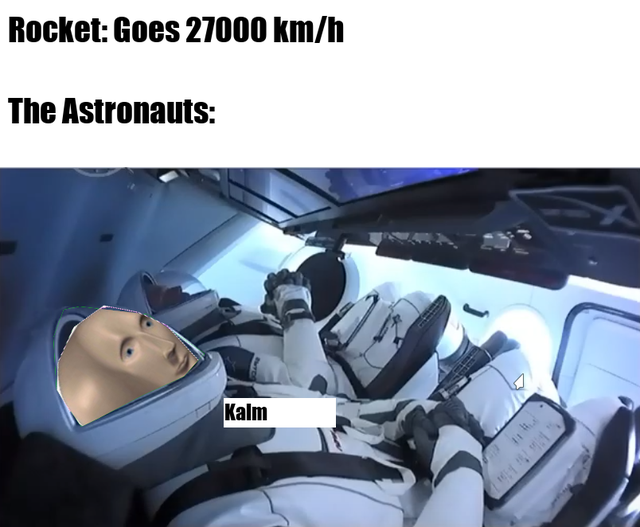 car - Rocket Goes 27000 kmh The Astronauts Kalm