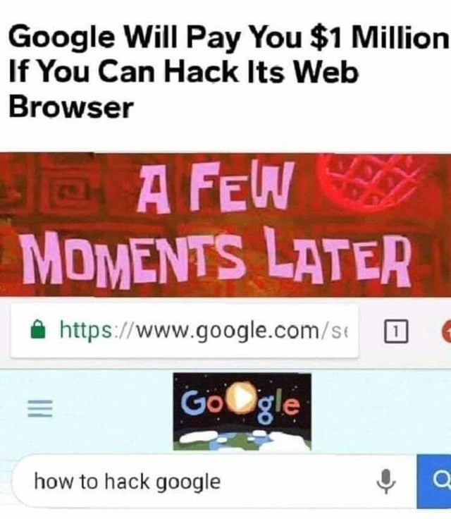 software - Google Will Pay You $1 Million If You Can Hack Its Web Browser Se A Few Moments Later Google how to hack google a