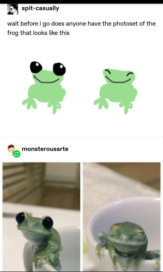frog blinking - spitcasually wait before i go does anyone have the photoset of the frog that looks this monsterousarte