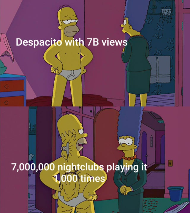 don t be sad meme - Despacito with 7B views my 7,000,000 nightclubs playing it 1,000 times