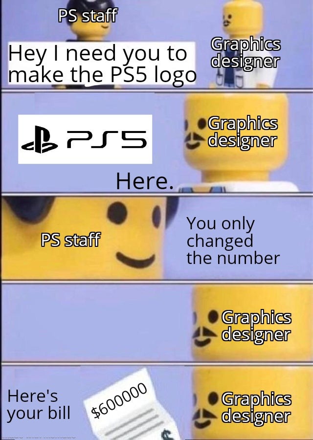 my stomach hurts ghosts cocaine - Ps staff Graphics Hey I need you to make the PS5 logo designer BP55 Graphics designer Here. Ps staff You only changed the number Graphics designer Here's your bill $600000 Graphics designer