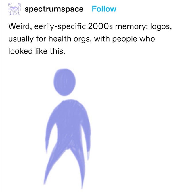 diagram - spectrumspace Weird, eerilyspecific 2000s memory logos, usually for health orgs, with people who looked this.