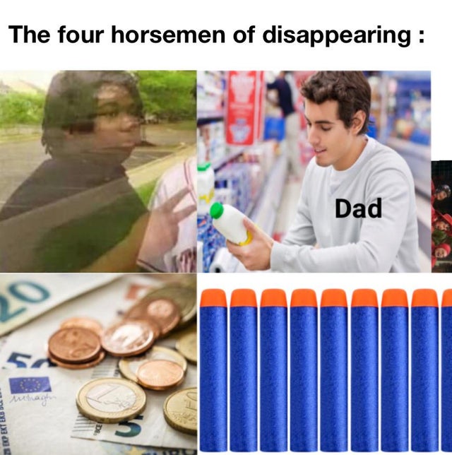 mind your head sign - The four horsemen of disappearing Dad 0 mragh