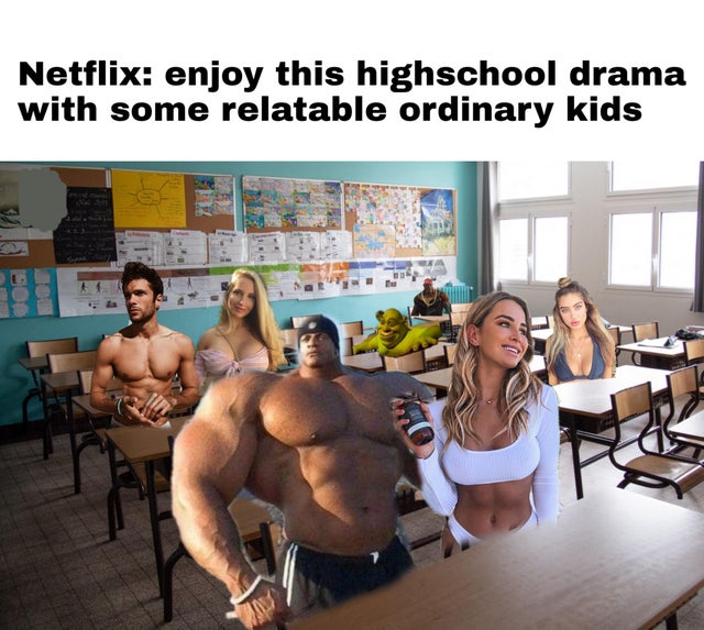 muscle - Netflix enjoy this highschool drama with some relatable ordinary kids