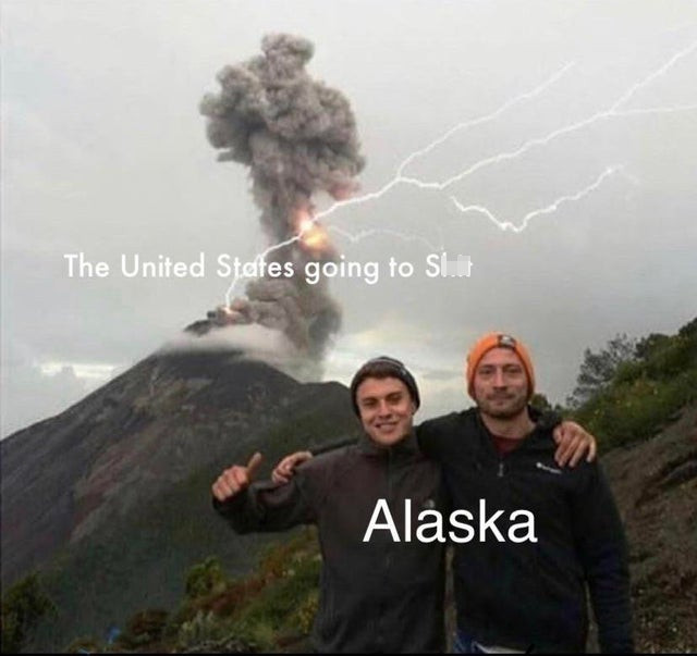 umbrella academy meme template - The United States going to shut Alaska