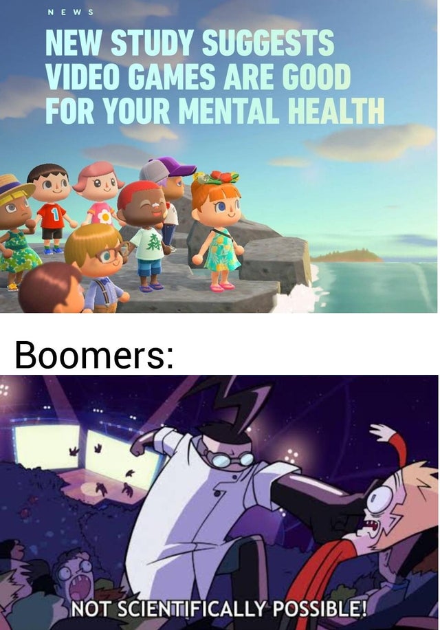 apex heirloom meme - News New Study Suggests Video Games Are Good For Your Mental Health ou Boomers Not Scientifically Possible!