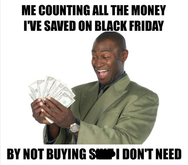 black guy counting money - Me Counting All The Money I'Ve Saved On Black Friday By Not Buying Si Don'T Need