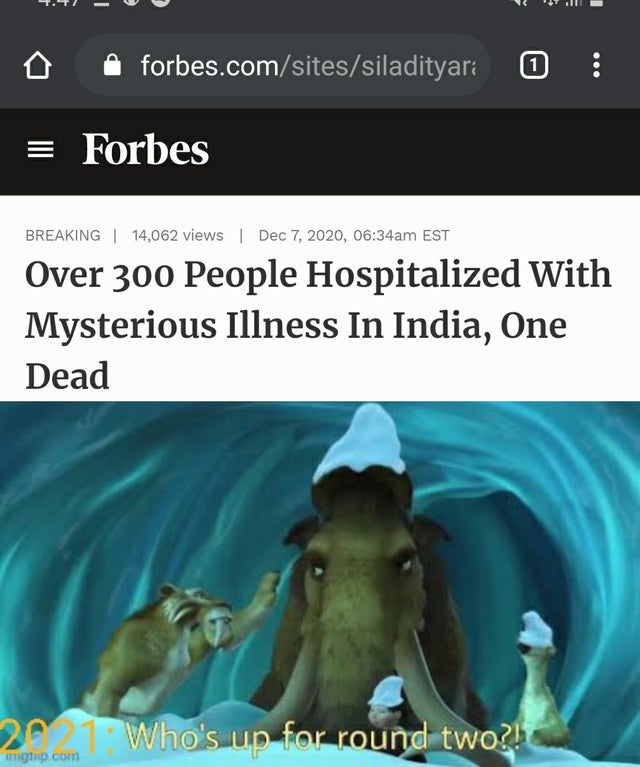 who's up for round 2 meme - forbes.comsitessiladityari 1 Forbes Breaking 14,062 views | , am Est Over 300 People Hospitalized With Mysterious Illness In India, One Dead 1. Who's up for round two?! imigrup.com
