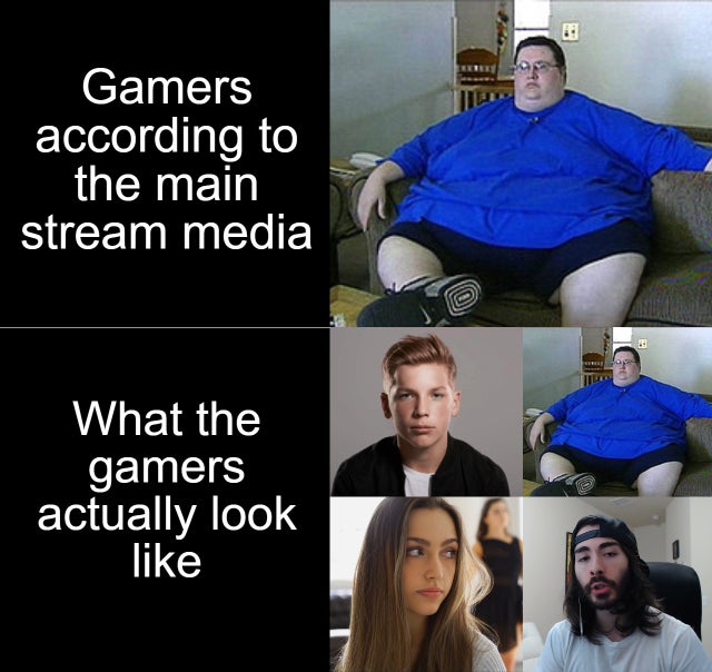 gamers - Gamers according to the main stream media What the gamers actually look