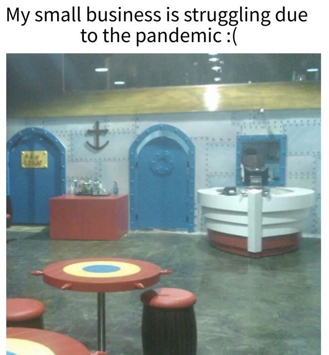 krusty krab restaurant palestine - My small business is struggling due to the pandemic