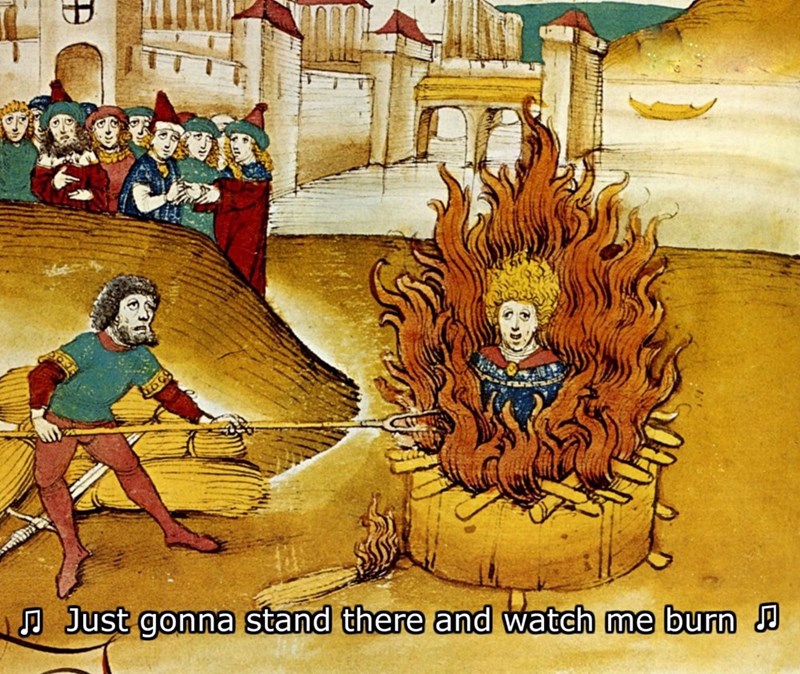 medieval heresy - Just gonna stand there and watch me burn