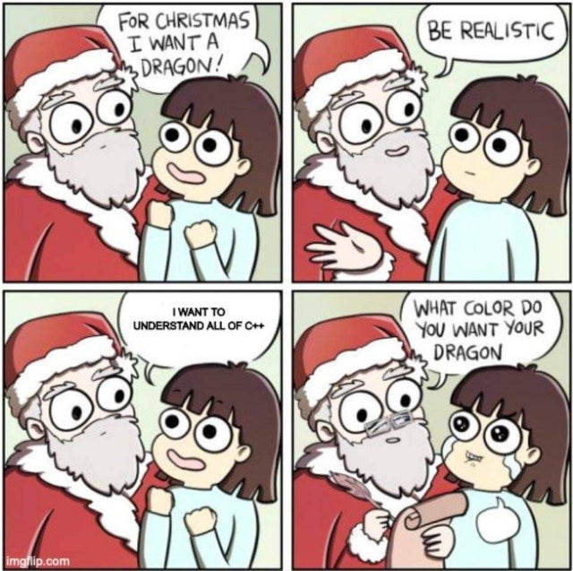 friday the 13th christmas meme - Be Realistic For Christmas I Want A Dragon!. Pv I Want To Understand All Of C What Color Do You Want Your Dragon P imghip.com